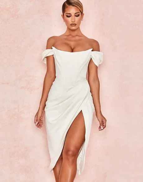 Women's Elegant Backless Dress