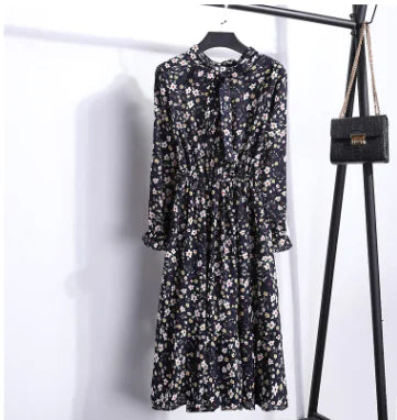 Women's Chiffon Floral Dress