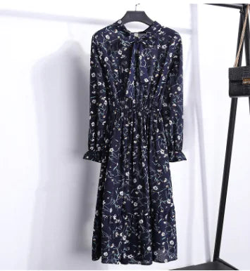 Women's Chiffon Floral Dress