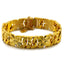 Men's Personalized Gold Geometric Bracelet