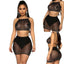 Women's Rhinestone Lingerie Set