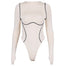 Women's Seamless Elegance Long Sleeve Dress