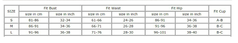 Women's Sexy Push Up Brazilian Bikini Set