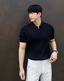 Men's Zennit Polo Shirt Short Sleeve Men's Polo Unbranded Black M