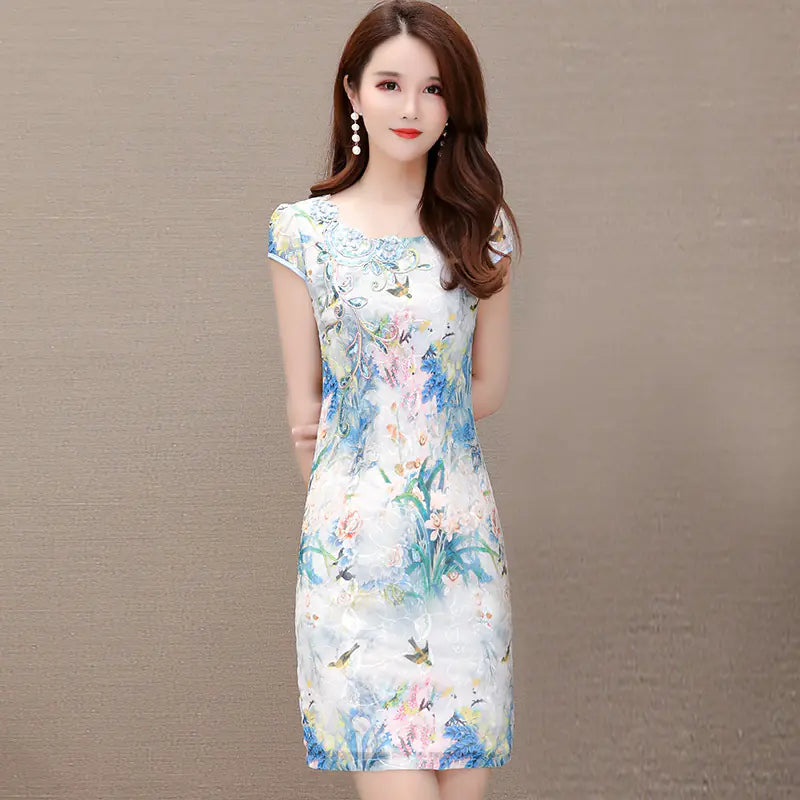 Women's Summer Cheongsam Dress