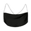 Women's Strap Top Sexy Blouse Backless Lingerie Women's Lingerie Unbranded Black S