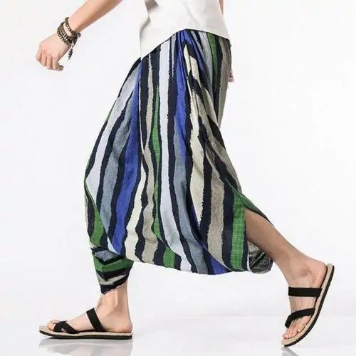 Oversized Men Casual Loose Cross Pant