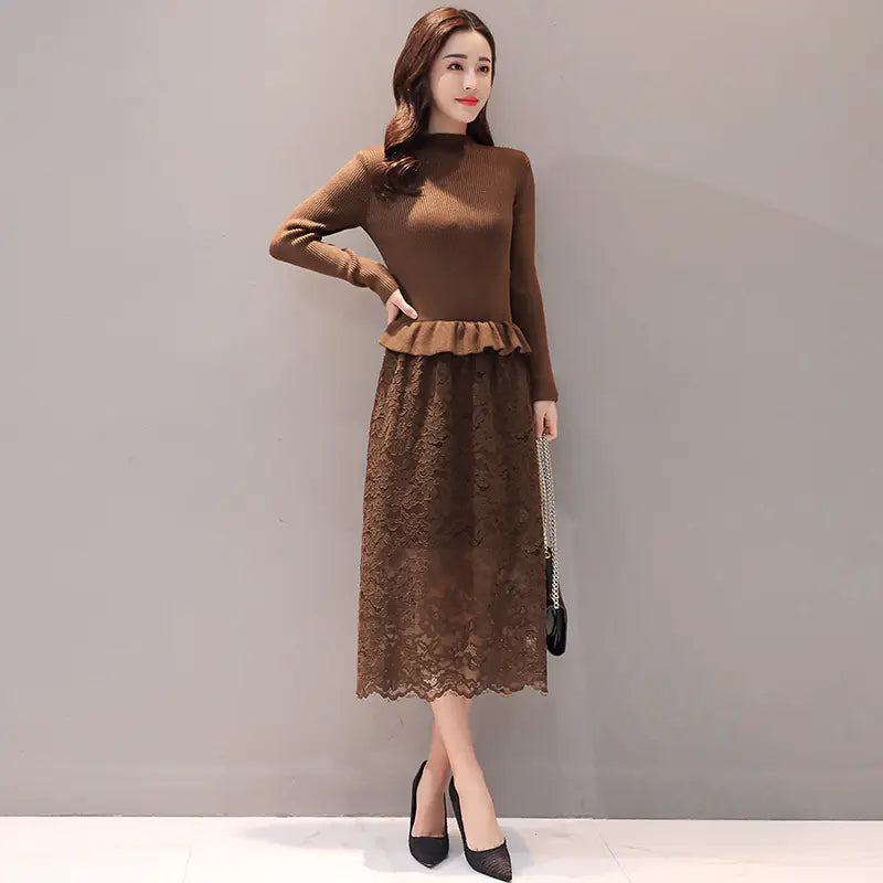 Women's Lace Maxi Dress