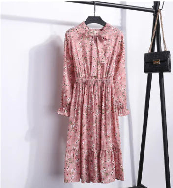 Women's Chiffon Floral Dress