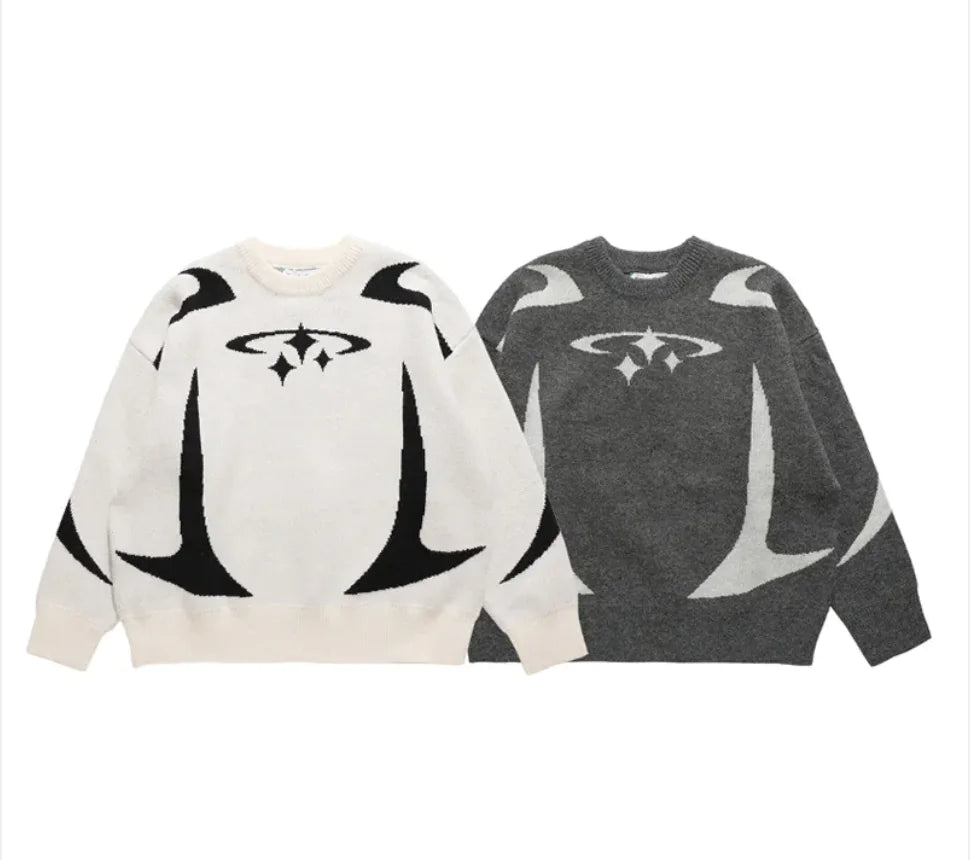 Commuter Pullover Women's Loose Crewneck Sweater