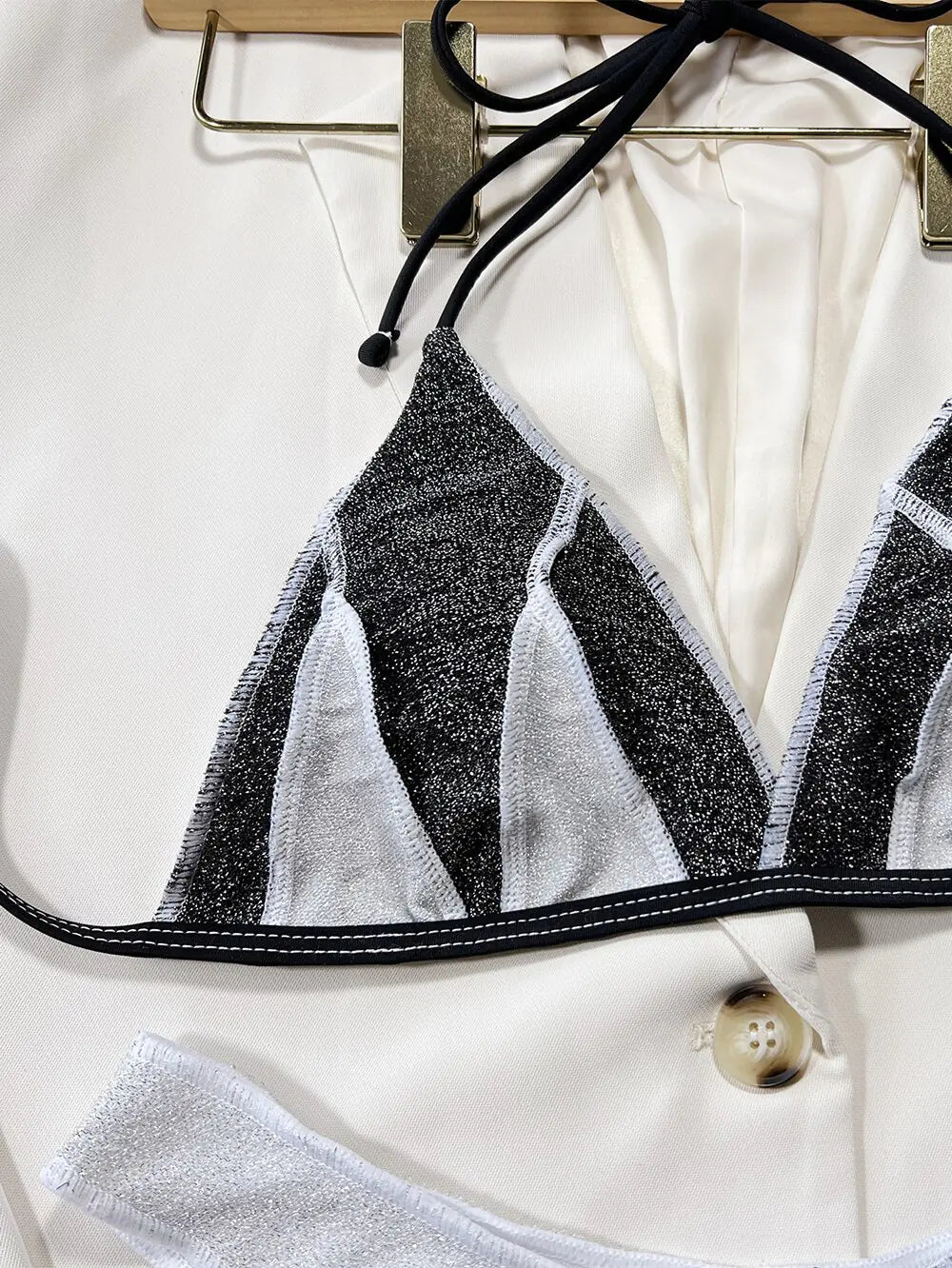 Women's Patchwork Mini Bikini