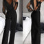 Women's Elegant Contrast Stitch Jumpsuit