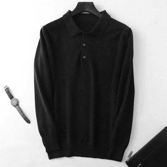 Luxurious Polo Sweater For Men