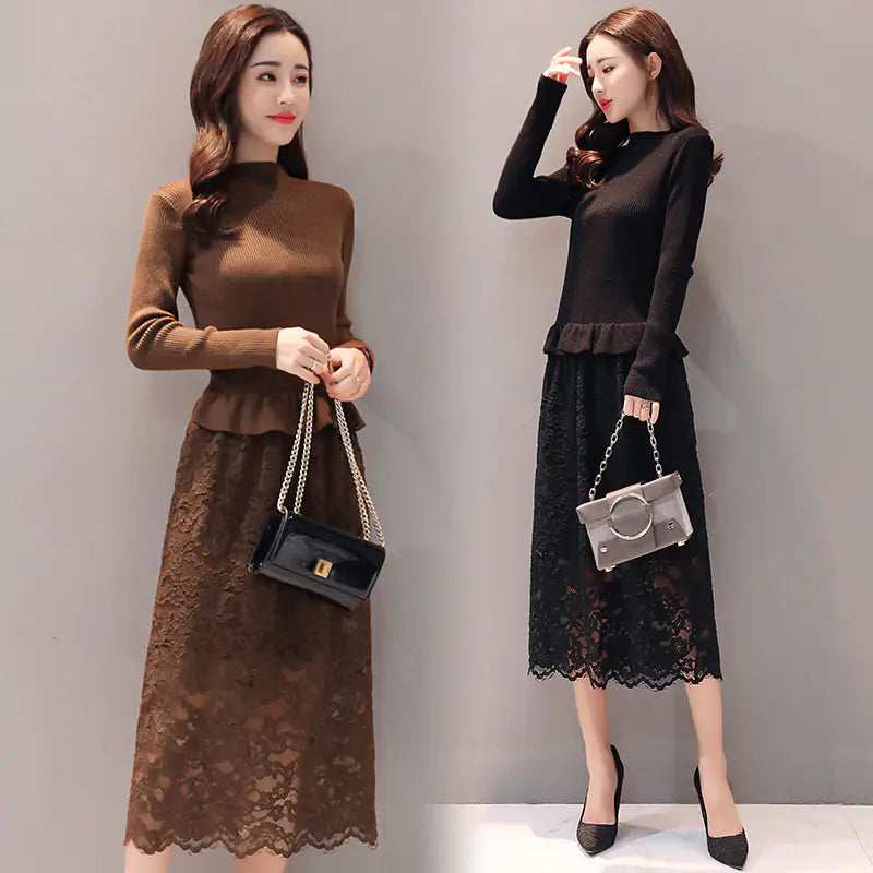 Women's Lace Maxi Dress
