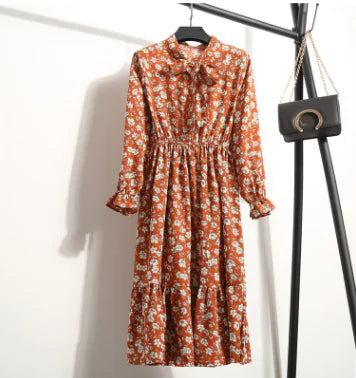 Women's Chiffon Floral Dress