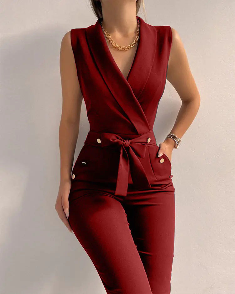 Women's Slim Fitting Jumpsuit