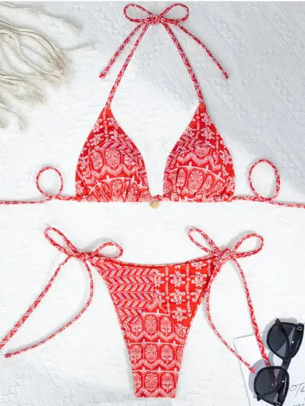 Women's Bohemian Style Bikini Set