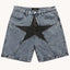 Star Jean Shorts