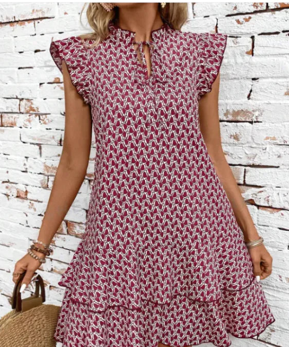 Women's Bohemian Print Dress