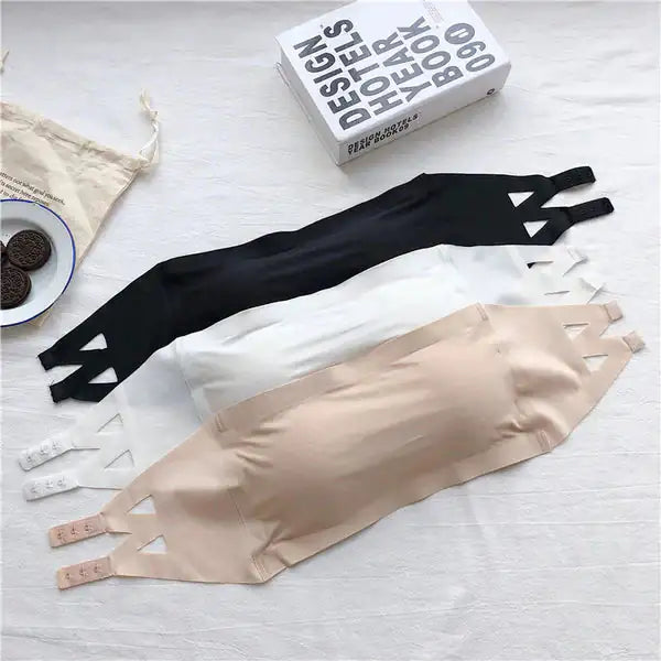 Strapless Lírio Fit Silk Bra Ice 3 Unit Kit