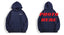 Custom Back ILLUSION CO Front Classic Logo Hoodie