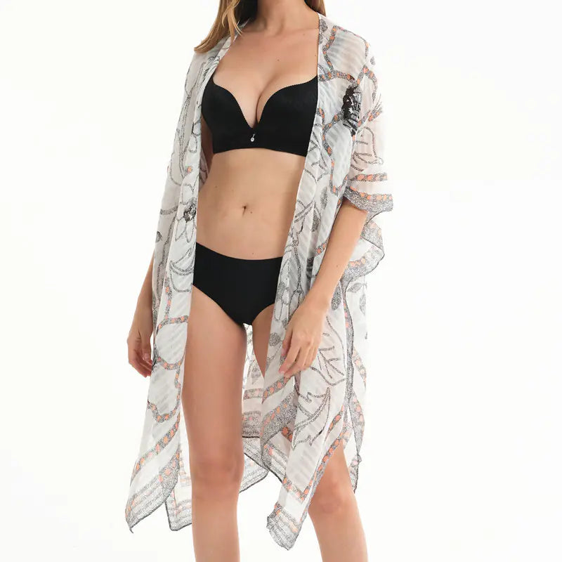 Women's Bikini Blouse For Beach Sun Protection