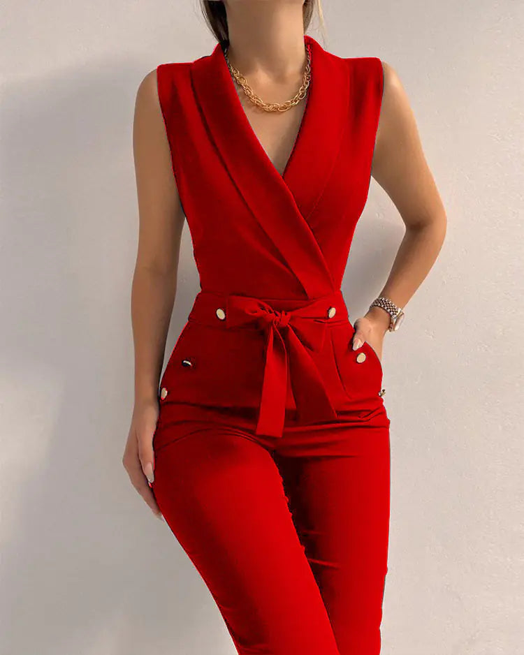 Women's Slim Fitting Jumpsuit