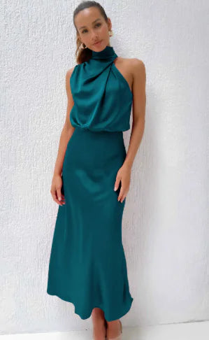 Women's Elegant Satin Dress