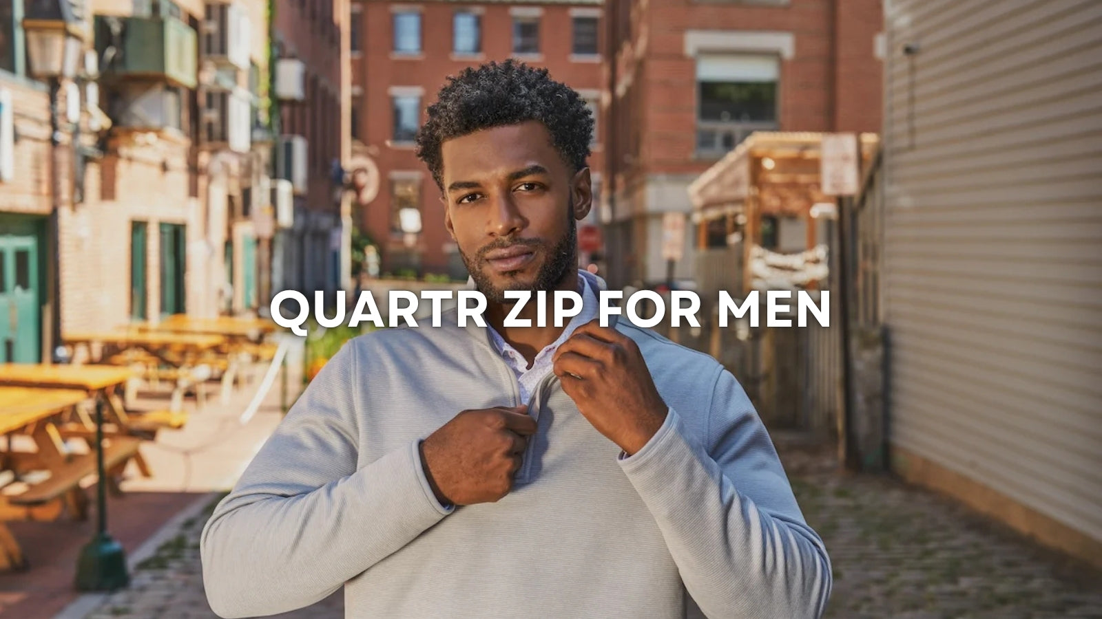 How to Style Men's Quarter Zip Sweatshirts for Everyday Comfort and Smart Casual Looks