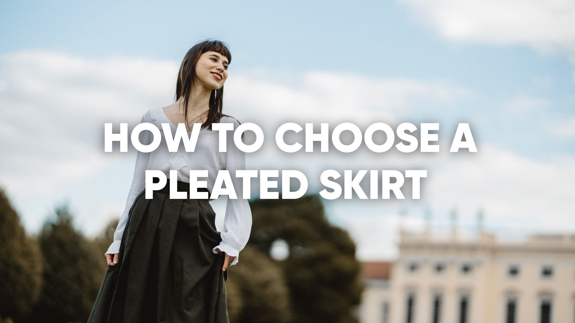 Pleated skirt