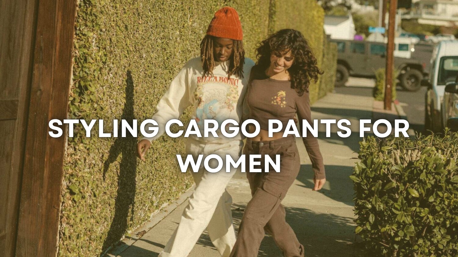 HOW TO STYLE CARGO PANTS FOR WOMEN WITHOUT LOOKING TOO BAGGY