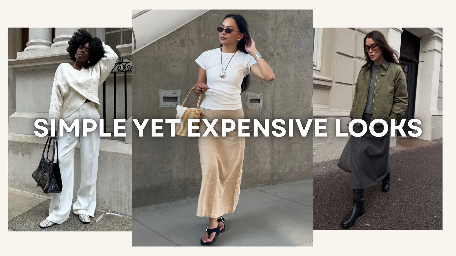 HOW TO MAKE SIMPLE OUTFITS LOOK EXPENSIVE WITHOUT BUYING DESIGNER CLOTHES