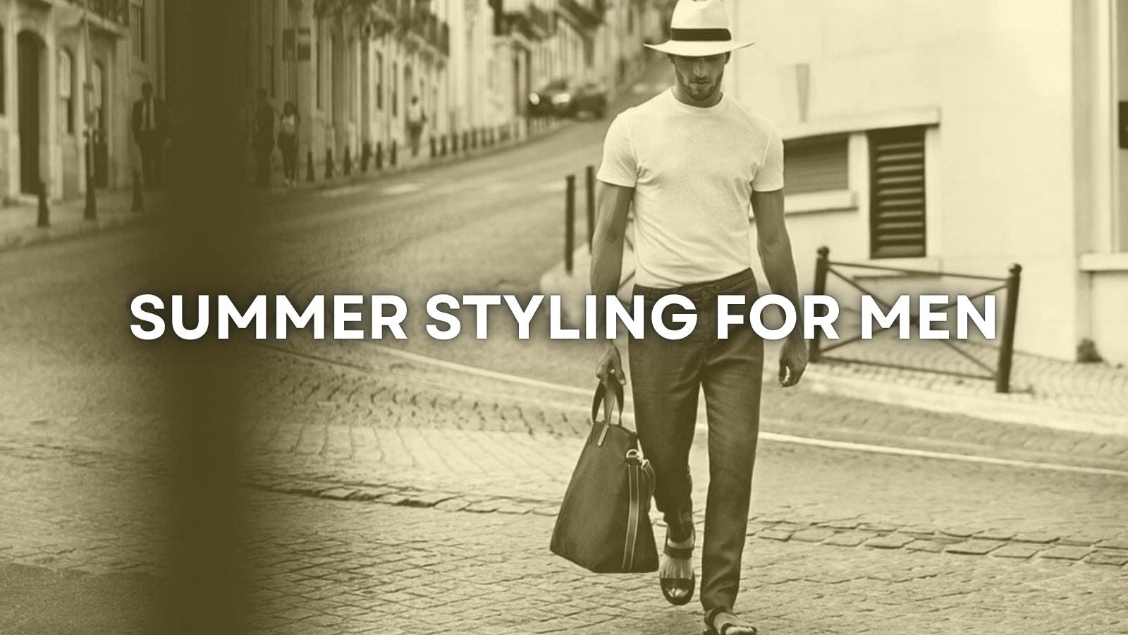 MEN’S SUMMER STYLE: HOW TO STAY COOL AND LOOK SHARP AT THE SAME TIME