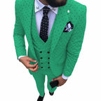Men's Three-Piece Suit Set for Business and Weddings