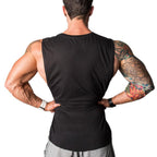 Men's Summer Cotton Sleeveless Gym Tank Top Men's Activewear Tops Unbranded
