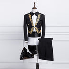 Men's Tuxedo Suit for Performers and Hosts