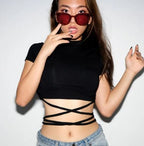 Women's Sexy Crop Tops ILLUSION CO
