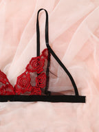 Women's Lace Embroidered Sexy Lingerie Set Women's Lingerie Unbranded