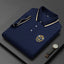 Men's Casual Short Sleeve Embroidered Tops