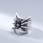 Men's Sterling Silver Spider Ring Men's Jewellery Unbranded