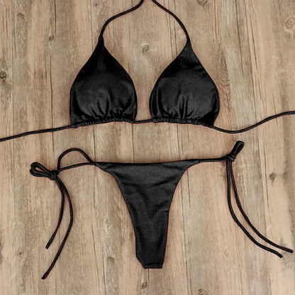 Women's Push Up Bikini Thong