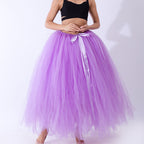 Women's Maternity Tulle Puff Skirt