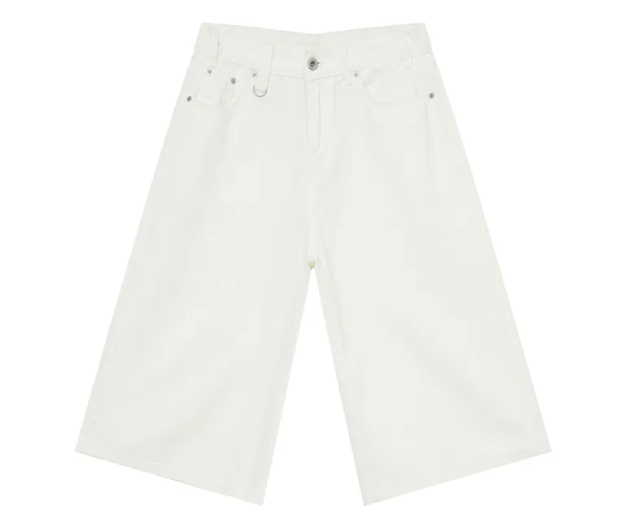 Unisex Retro High Denim Shorts