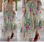Women's Bohemian Maxi Skirt