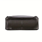 Men's Casual Vertical Leather Crossbody Shoulder Bag