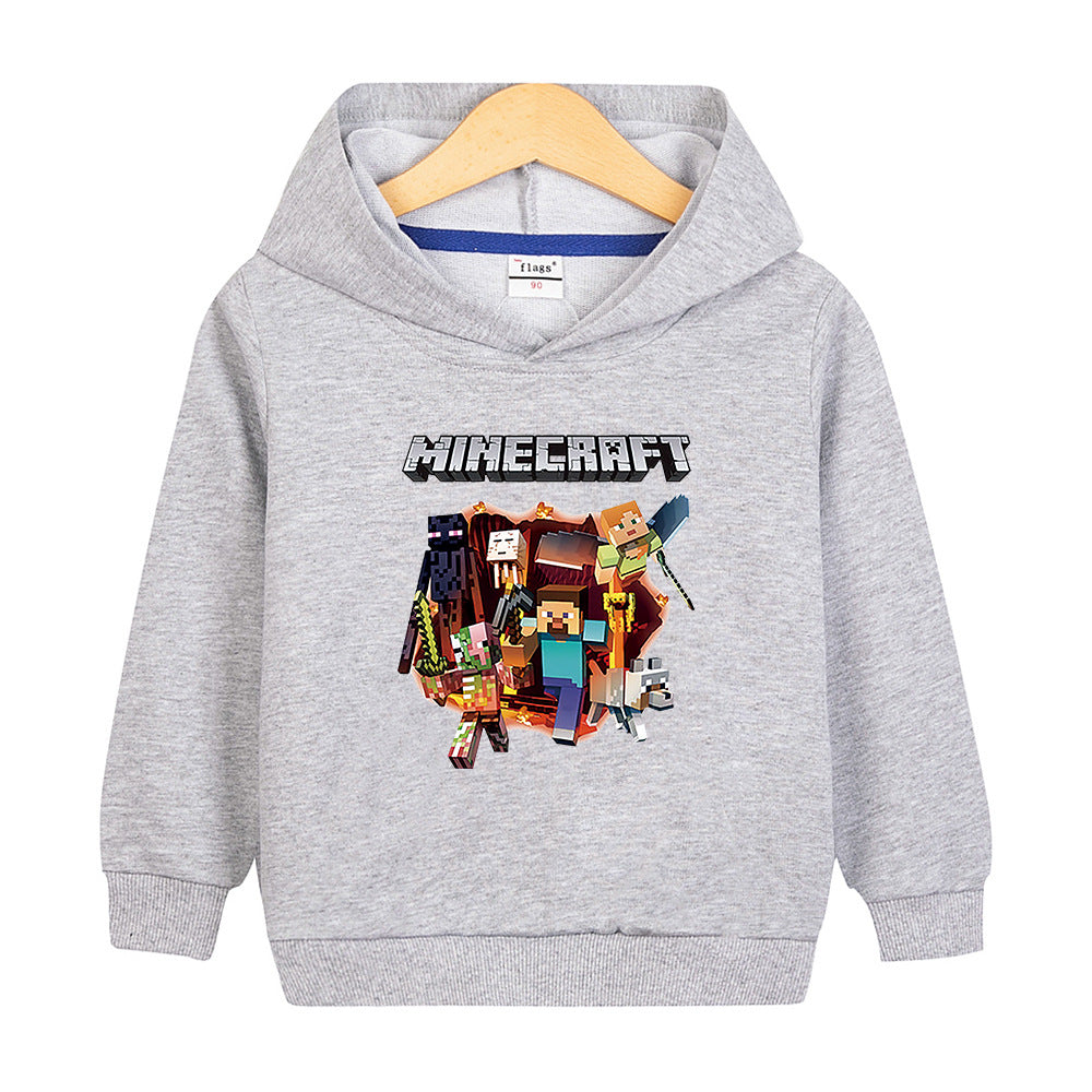 Boys Hooded Sweatshirts - Pure Cotton Casual Tops