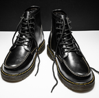 Men's High-Top Cowhide Martin Trendy Tooling Boots ILLUSION CO