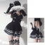 Women's Cute Sexy Lingerie Student Uniform Women's Lingerie Unbranded Black One Size