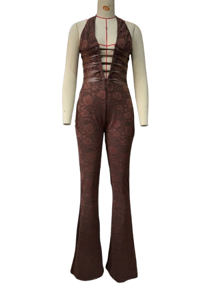 Women's Lace Fit Jumpsuit