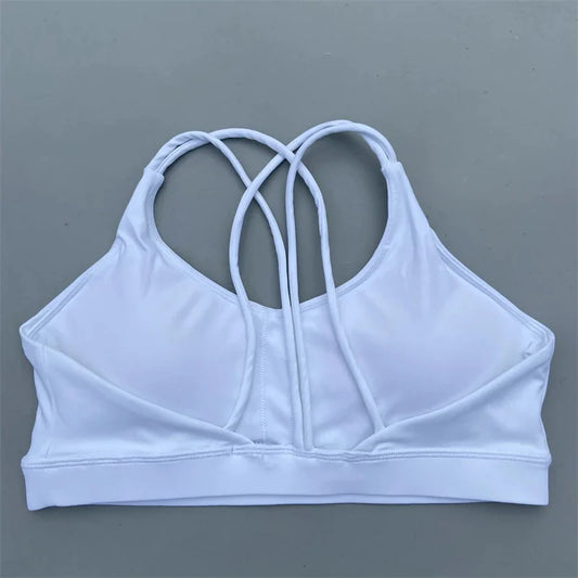 Solid Color High Strength Workout Bra